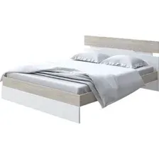 Кровать PROxSON Milton 140x190 (ясень шимо светлый/белый)