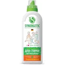 Гель для стирки Synergetic Биоразлагаемый концентрированный для цветного белья (750мл)