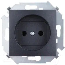 Розетка Simon 1591431-038 (графит)