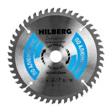 Диск пильный Hilberg 160x48Tx20мм (алюминий) HA160