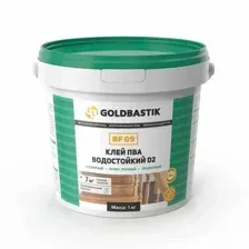 Клей ПВА водостойкий D2 GOLDBASTIK BF 09 1кг