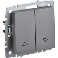 Выключатель для жалюзи IEK Brite BR-V15-0-10-K46