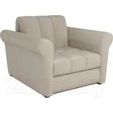 Кресло-кровать Mebel-Ars Гранд (бархат бежевый Star Velvet 6 Light Beige)
