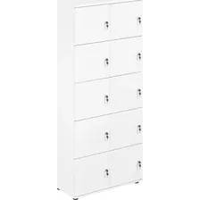 Шкаф распашной Norden 10 ячеек 80х40х186.6 SG.820.WH.WH (белый/белый)