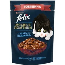 Пресервы Felix Мясные Ломтики с говядиной 75 г