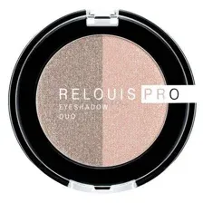 Тени для век RELOUIS PRO EYESHADOW  DUO тон 112