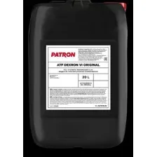 Трансмиссионное масло PATRON ORIGINAL ATF DEXRON VI, 20л PATRON ATFDEXRONVI20LORIGINAL