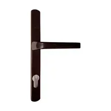 Ручка дверная на планке A25-85 коричневая полимер (LOCKit)