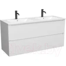 Тумба под умывальник ЗОВ Дион 120 / D120LWP0M9003MKV5 (белый матовый)