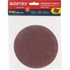 Набор шлифлистов Wortex 1325979 (4шт)