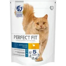 Корм для кошек Perfect Fit курица, 650 г