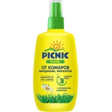 Спрей от комаров Picnic Family, 120мл