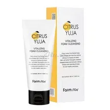 Пенка для лица FARMSTAY Citrus Yuja освежающая очищающая, 100 мл