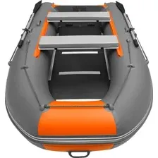 Моторно-килевая лодка Roger Boat Hunter Keel 3000 (малокилевая, графит/оранжевый)