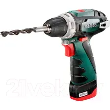 Профессиональная дрель-шуруповерт Metabo PowerMaxx BS (600079550)