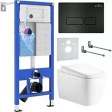 Инсталляция с унитазом подвесным Roxen StounFix Dual Fresh 968501
