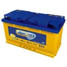 Аккумулятор AKOM EFB 12V 100AH 950A (L+) 352х175х190мм / 049100001