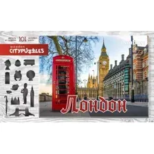 Пазл Нескучные игры Лондон Citypuzzles / 8222