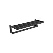 Полка для полотенца Abber Westen AA1758B (черный матовый)