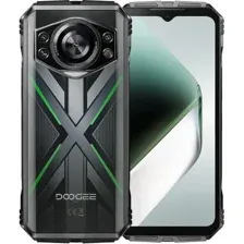 Телефон Doogee S Cyber Pro 12GB/512GB (черный/зеленый)