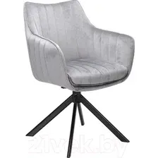 Стул Signal Azalia Velvet (Bluvel 14, серый/черный)
