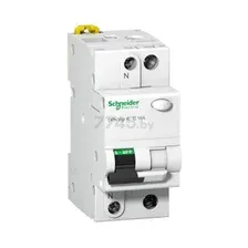 Дифференциальный автомат SCHNEIDER ELECTRIC Acti9 1Р+N С20 тип АС 30мA (A9D22620)