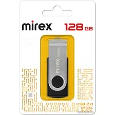 USB Flash Mirex Color Blade Swivel Rubber 2.0 128GB 13600-FMURS128