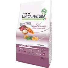 Сухой корм для собак Unica Natura Unico Maxi с диким кабаном, рисом и морковью 12 кг