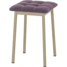 Табурет AMC Comfort 7К10.14 (кожзам, бордо/капучино)