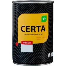 Эмаль Certa Антикоррозийная Термостойкая до 700С 0.8 кг (черный)