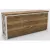 Комод Hype Mebel Цезарь 120x40 (белый-дуб галифакс олово)