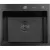 Кухонная мойка Astir Decor PVD Black 45x50B (с сифоном, дозатором и коландером)