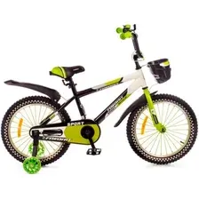 Детский велосипед Favorit Sport 18 SPT-18GN2 (черный/зеленый)