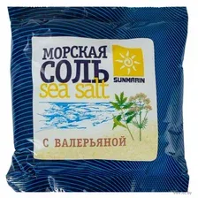 Соль для ванн "Морская природная с валерьяной" (1 кг)