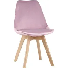 Стул Stool Group Frankfurt велюр (розовый)