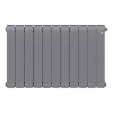 Биметаллический радиатор Royal Thermo Infinity 500 Silver Satin (11 секций)