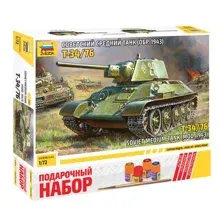 Сборная модель Звезда Танк Т-34/76