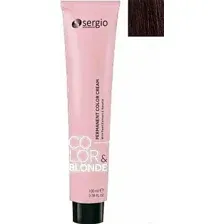 Крем-краска для волос Sergio Professional Color&amp;Blonde 6 темно-русый