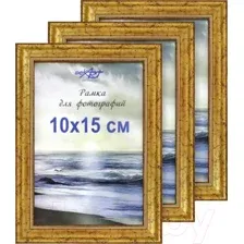Набор фоторамок Декарт 10x15 8Ф0014 (бронзовый)