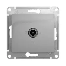Розетка телевизионная Schneider Electric Glossa GSL000392 (алюминий)