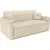 Диван Mebel-Ars Аккордеон Свег ППУ 140x200 (бархат бежевый Star Velvet 6 Light Beige)
