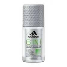 Антиперспирант роликовый ADIDAS 6 in 1 для мужчин, 50 мл