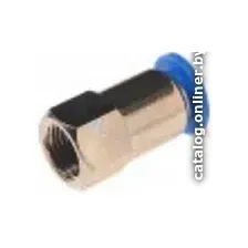 Фитинг RockForce Фитинг для пласт. трубок 6 мм с внут. резьбой 1/4 RF-SPCF06-02