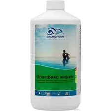 Химия для бассейна Chemoform Жидкий Флокфикс 1 л