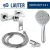 Смеситель Lauter Cascade 21СК9615C с лейкой Relexa Daisy 21S10167