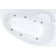 Ванна Triton Изабель 170x100 L Экстра Базовая Flat (с гидромассажем)