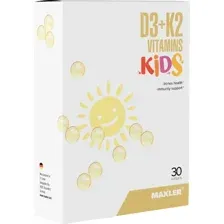 Мультивитаминный комплекс Maxler D3  K2 Витамины Кидс (30 капсул)