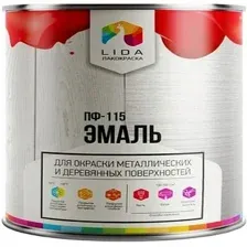 Эмаль LIDA Optima ПФ-115 20 кг (желтый)