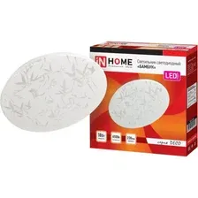 Светильник-тарелка In Home Deco 18Вт 230В 4000К 1170лм (Бамбук)