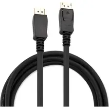 Кабель Buro BU-DP1.4-1.5MCCS (1.5м, черный)